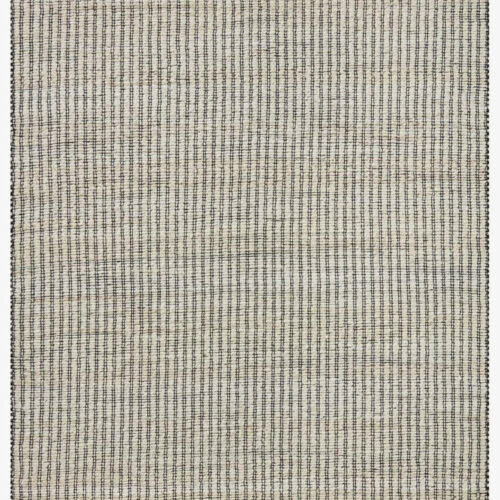 The Colton Rug Ivory Black
